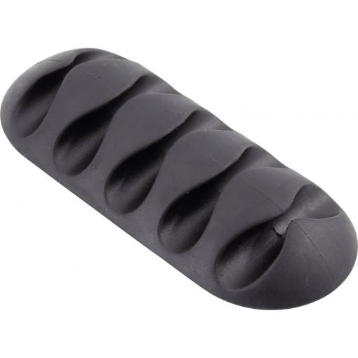 TRU COMPONENTS držák kabelu samolepicí TC-6646560 Průměr kabelového svazku (rozsah) 6 mm (max) černá 1 ks