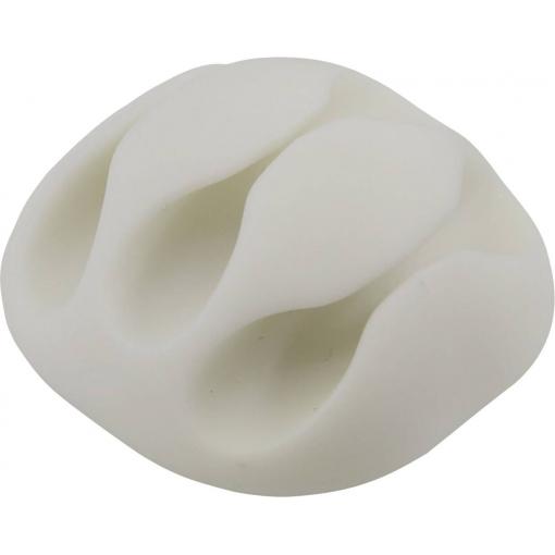 TRU COMPONENTS držák kabelu samolepicí TC-6646572 Průměr kabelového svazku (rozsah) 8 mm (max) transparentní 1 ks