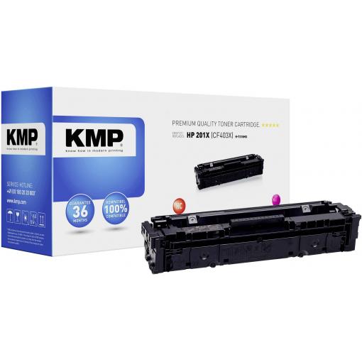 KMP Toner náhradní HP 201X, CF403X kompatibilní purppurová 2300 Seiten H-T215MX 2536,3006