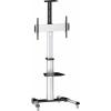 SpeaKa Professional PREM-LINE XL FS10S-46T TV kolečkový vozík 94,0 cm (37) - 177,8 cm (70) naklápěcí, otočný, nastavitelná výška