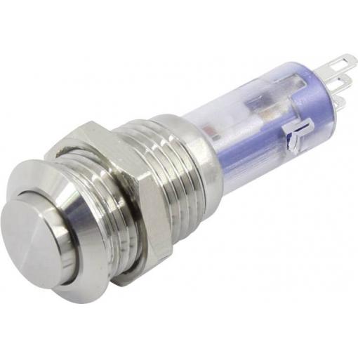 TRU COMPONENTS LAS4GQH-11/S, TC-6647600 tlačítko, 12 mm, 48 V/DC, 0.50 A, 1 ks