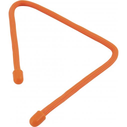 TRU COMPONENTS TC-6647996, stahovací pásky, 300 mm, oranžová, flexibilní, rozpojitelná, 1 ks