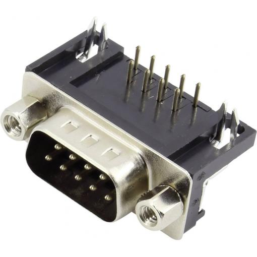 TRU COMPONENTS TC-6648084 D-SUB kolíková lišta 90 ° Pólů: 9 do DPS 1 ks
