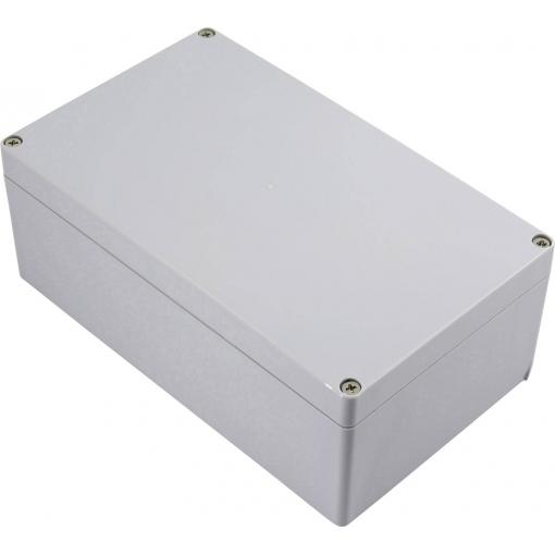 TRU COMPONENTS F5 TC-6649464 univerzální pouzdro 160 x 160 x 90 ABS světle šedá 1 ks
