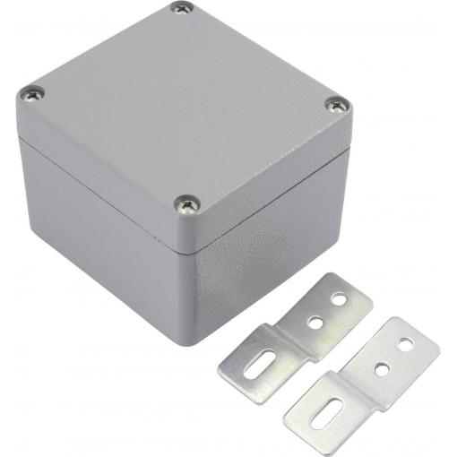 TRU COMPONENTS ES-FA5 TC-6649564 univerzální pouzdro 222 x 145 x 55 hliníková litina světle šedá 1 ks