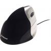 Evoluent VerticalMouse 3 optická ergonomická myš, přenos USB, 5 tlačítko, 2600 dpi, černá, stříbrná