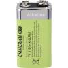 Baterie 9 V alkalicko-manganová Emmerich Industrial 6LR61 500 mAh 20 ks