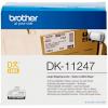 Brother DK-11247 etikety v roli 103 x 164 mm papír bílá 180 ks trvalé DK11247 přepravní štítky, univerzální etikety