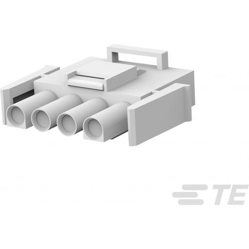 TE Connectivity MATE-N-LOK zástrčkový konektor na kabel 4, rozteč 6.35 mm, 770019-1, 1 ks