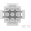 TE Connectivity MATE-N-LOK zástrčkový konektor na kabel 9, rozteč 6.35 mm, 770021-1, 1 ks