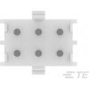 TE Connectivity MATE-N-LOK zásuvkový konektor do DPS 6, rozteč 6.35 mm, 350827-4, 1 ks