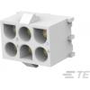 TE Connectivity MATE-N-LOK zásuvkový konektor do DPS 6, rozteč 6.35 mm, 350827-4, 1 ks