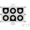 TE Connectivity MATE-N-LOK zásuvkový konektor do DPS 6, rozteč 6.35 mm, 350827-4, 1 ks