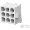 TE Connectivity MATE-N-LOK zásuvkový konektor do DPS 9, rozteč 6.35 mm, 643426-1, 1 ks