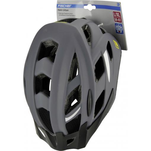 FISCHER FAHRRAD Urban Levin L/XL MTB přilby šedá, černá Konfekční velikost=L