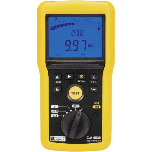 Chauvin Arnoux C.A 6536 tester izolací 10 V, 100 V