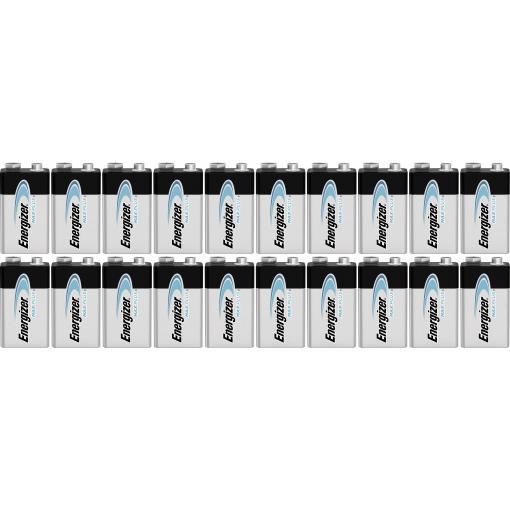 Energizer Max Plus Industrial baterie 9 V alkalicko-manganová 9 V 20 ks