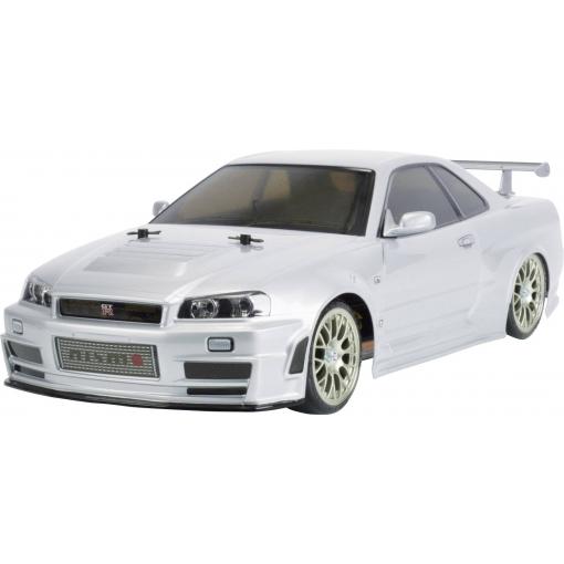 Tamiya TT-02D Nismo R34 GT-R Z-Tune komutátorový 1:10 RC model auta elektrický silniční model 4WD (4x4) stavebnice