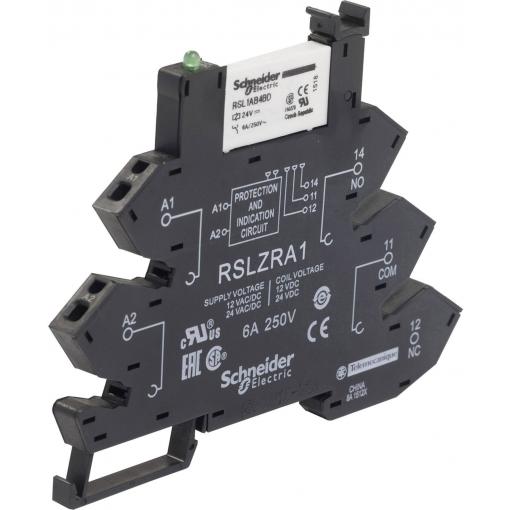 Schneider Electric RSL1PRBU zátěžové relé 24 V/DC, 24 V/AC 6 A 1 přepínací kontakt 1 ks