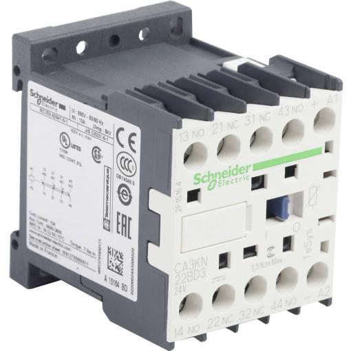 Schneider Electric CA3KN22BD3 pomocný stykač 2 rozpínací kontakty, 2 spínací kontakty 1 ks