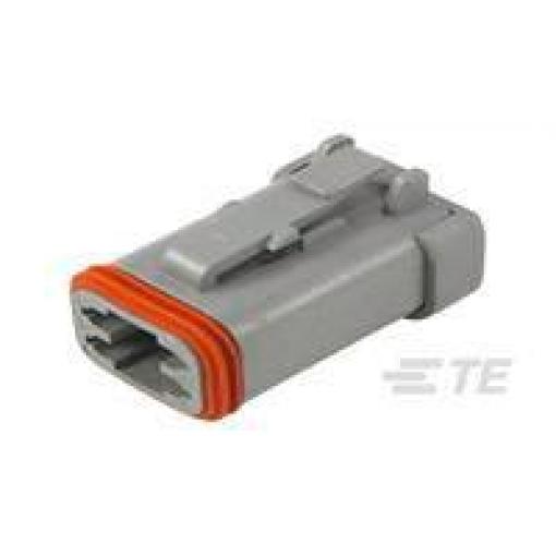 TE Connectivity DT zásuvkový konektor na kabel 4, DT06-4S-CE01, 1 ks