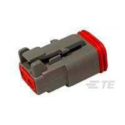 TE Connectivity DT zásuvkový konektor na kabel 2, DT06-2S-P004, 1 ks
