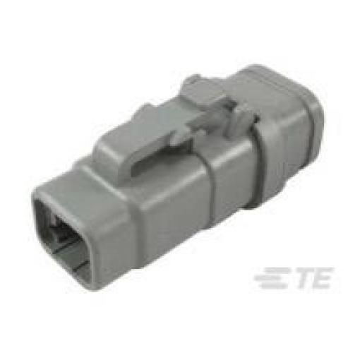 TE Connectivity DTM zásuvkový konektor na kabel 4, DTM06-4S-E007, 1 ks