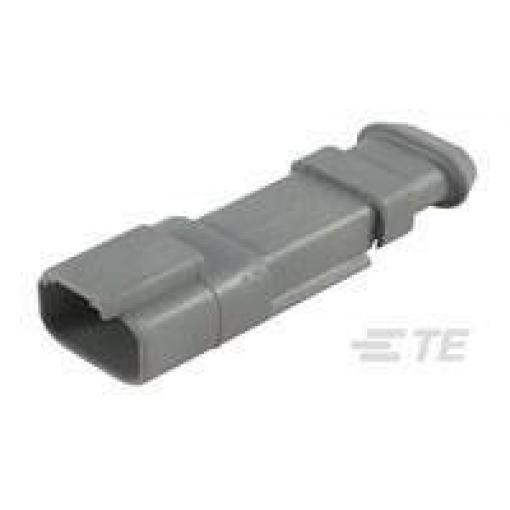 TE Connectivity DT zástrčkový konektor na kabel 2, DT04-2P-E008, 1 ks