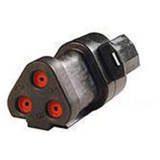 TE Connectivity DT zástrčkový konektor na kabel 3, DT04-3P-E005, 1 ks