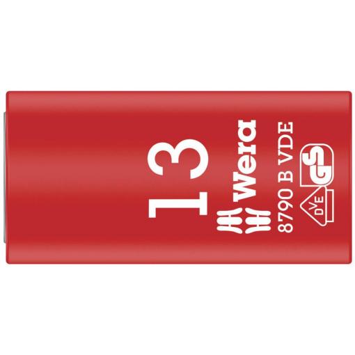 Wera 8790 B VDE 05004957001 vnější šestihran VDE vložka zástrčného klíče 13 mm 13 mm 3/8