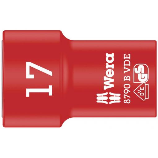 Wera 8790 B VDE 05004961001 vnější šestihran VDE vložka zástrčného klíče 17 mm 17 mm 3/8