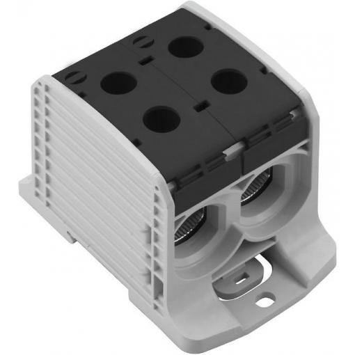 Weidmüller 2502840000 průchodková svorka 67.60 mm šroubovací šedá, černá 1 ks