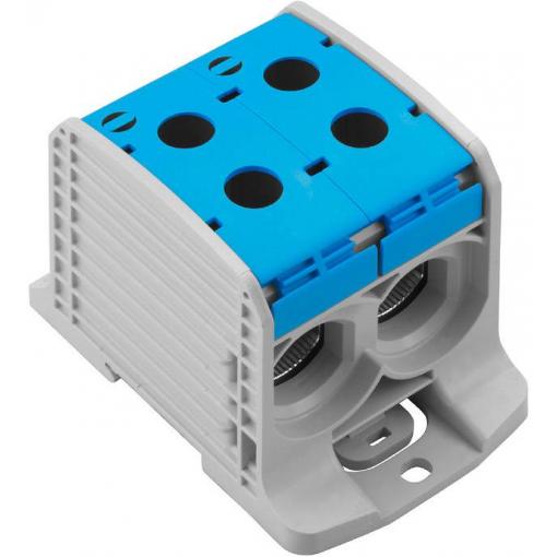 Weidmüller 2502810000 průchodková svorka 67.60 mm šroubovací šedá, modrá 1 ks