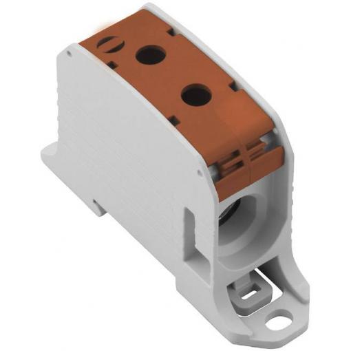 Weidmüller 2502680000 průchodková svorka 25.50 mm šroubovací hnědá 2 ks