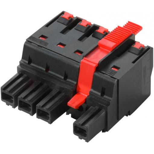 Weidmüller BU/SU zástrčkový konektor na kabel 4, rozteč 10.16 mm, 2493200000, 24 ks