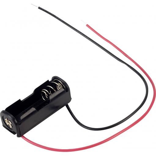 TRU COMPONENTS BH-511-4A bateriový držák 1x N kabel