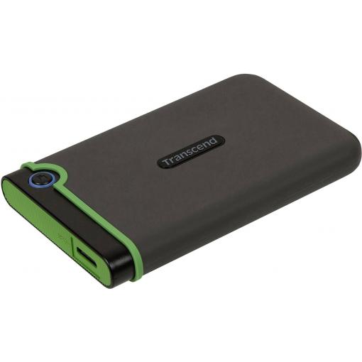 Transcend StoreJet® 25M3S Slim, StoreJet® 25M3S Slim, 2 TB, externí HDD 6,35 cm (2,5), USB 3.2 (Gen 2) , železná šedá, TS2TSJ25M3S