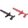 VOLTCRAFT MSK-116 krokosvorka, zástrčka 6 mm, CAT III 1000 V, CAT IV 600 V, černá, červená