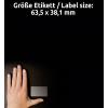 Avery-Zweckform L7782-25 63.5 x 38.1 mm poylesterová fólie transparentní 525 ks trvalé Fóliové etikety
