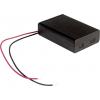 TRU COMPONENTS SBH431A bateriový držák 3x AAA kabel