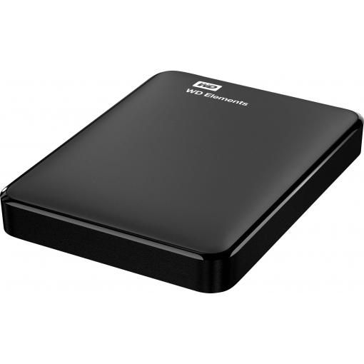 WD Elements, Elements, 4 TB, externí HDD 6,35 cm (2,5), USB 3.2 (Gen 1x1) , černá, WDBU6Y0040BBK-WESN
