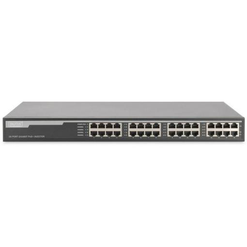 Digitus DN-95116 PoE injektor 10 GBit/s IEEE 802.3af (12.95 W), IEEE 802.3at (25.5 W)