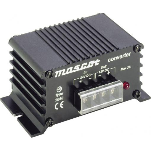 Mascot Battery 5060 DC/DC měnič napětí 24 V/DC - 12 V/DC/3 A 41 W