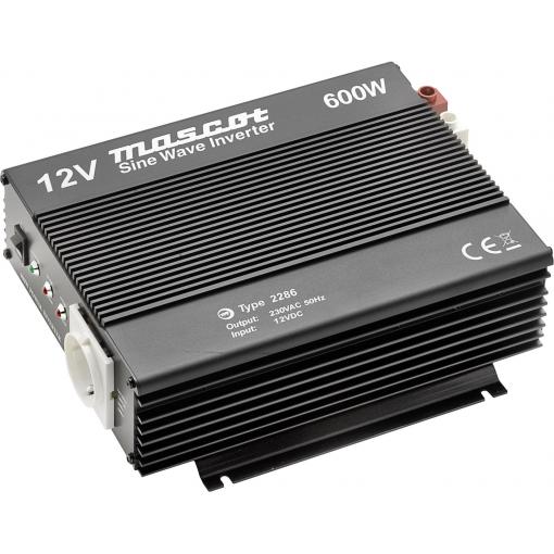 Mascot Battery měnič napětí 2286, 600 W, 24 V/DC -> 230 V/AC