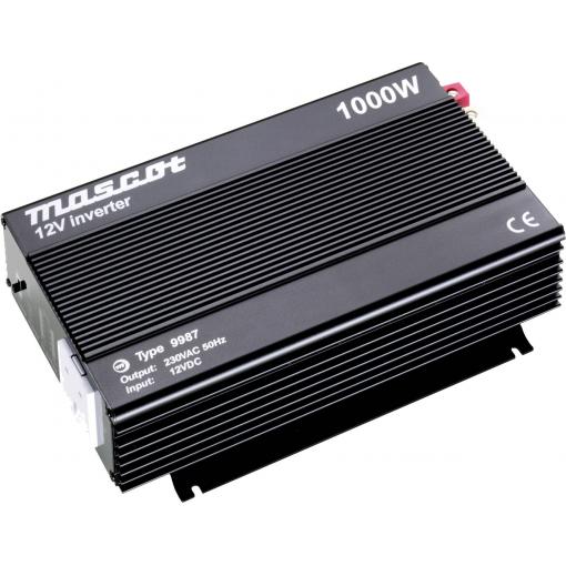 Mascot Battery měnič napětí 9987, 1000 W, 24 V/DC -> 230 V/AC
