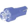 LED žárovka pro osvětlení přístrojů Eufab, 13480, 2 W, B8.5d, modrá, 2 ks