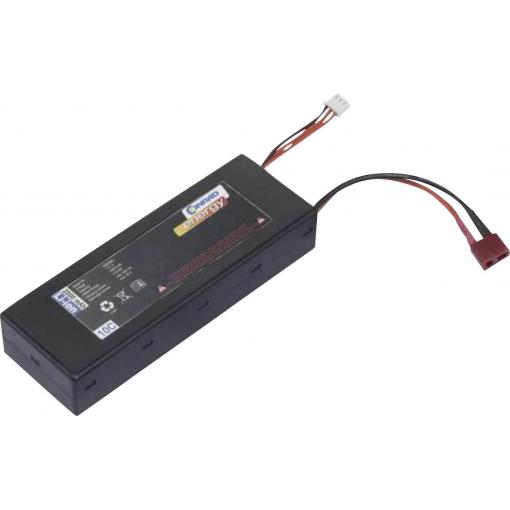 Reely RE-5076180 akupack Li-Ion (modelářství), 7.4 V, 2000 mAh, články 2, 10 C, Box Hardcase, T zástrčka