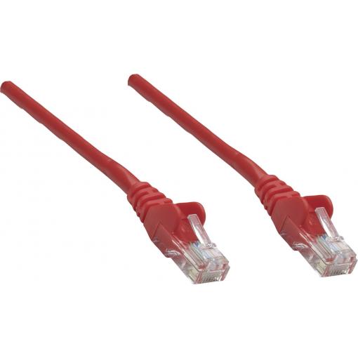 Intellinet 338394 RJ45 síťové kabely, propojovací kabely CAT 5e U/UTP 1.50 m červená 1 ks