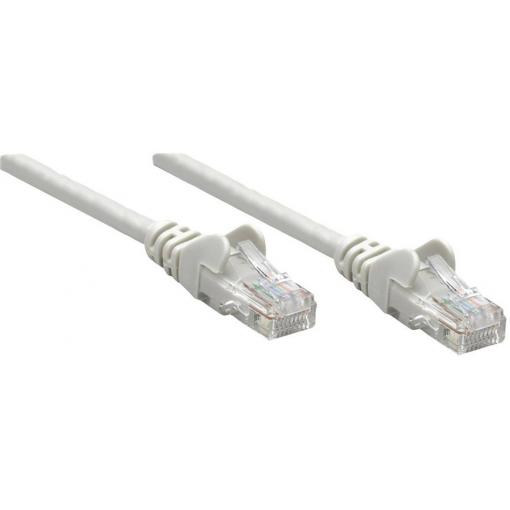 Intellinet 739900 RJ45 síťové kabely, propojovací kabely CAT 6 U/UTP 0.25 m šedá 1 ks