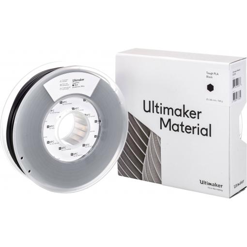 UltiMaker vlákno pro 3D tiskárny Tough tvrdé PLA Nárazuvzdorný 2.85 mm černá 750 g